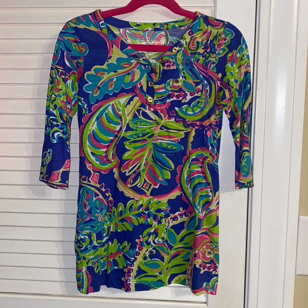 Lilly Pulitzer Toucan Play Toddler Girls Dress Size Small ( 4-5 ) EUC NO FLAWS